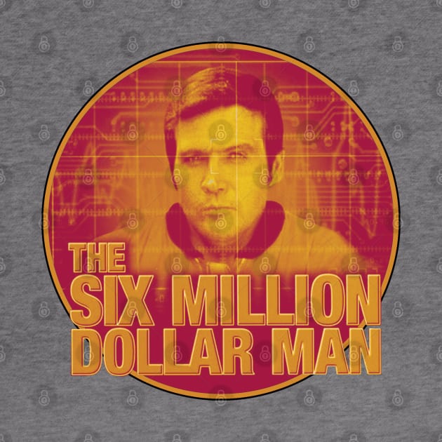 The Six Million Dollar Man Retro Vibe by Cube2